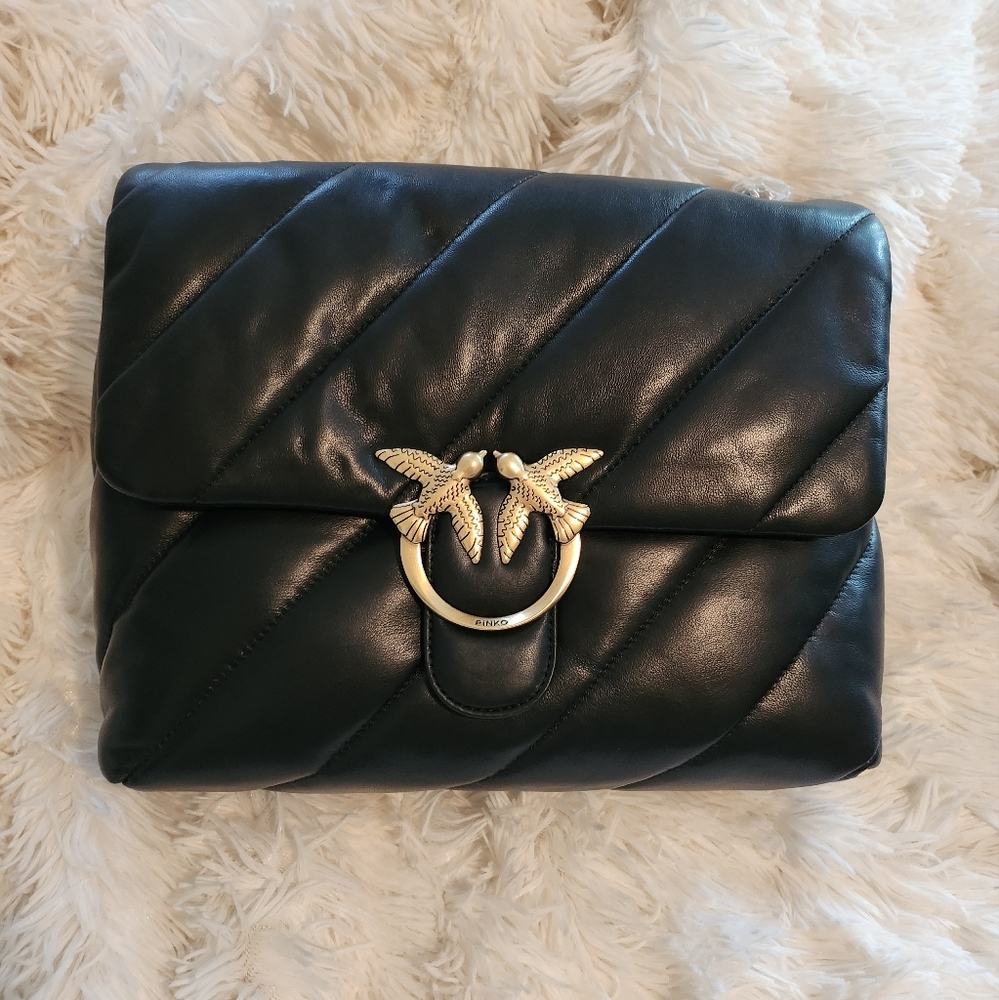 Pinko Big Love Puff Quilt Bag